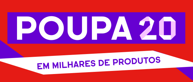 20% desconto c/cupão “POUPA20”