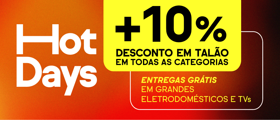 10% desconto extra em talão