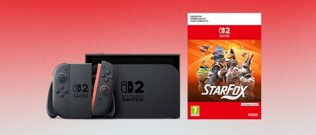 Pack Consola Nintendo Switch 2 + Jogo Digital DDC Star Fox por 499,99€