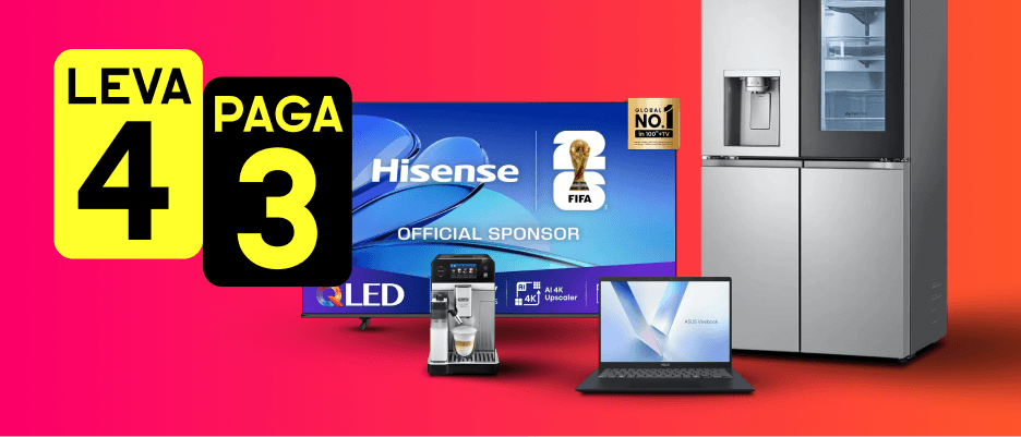 Só até 2ª feira! Leva 4 Paga 3 