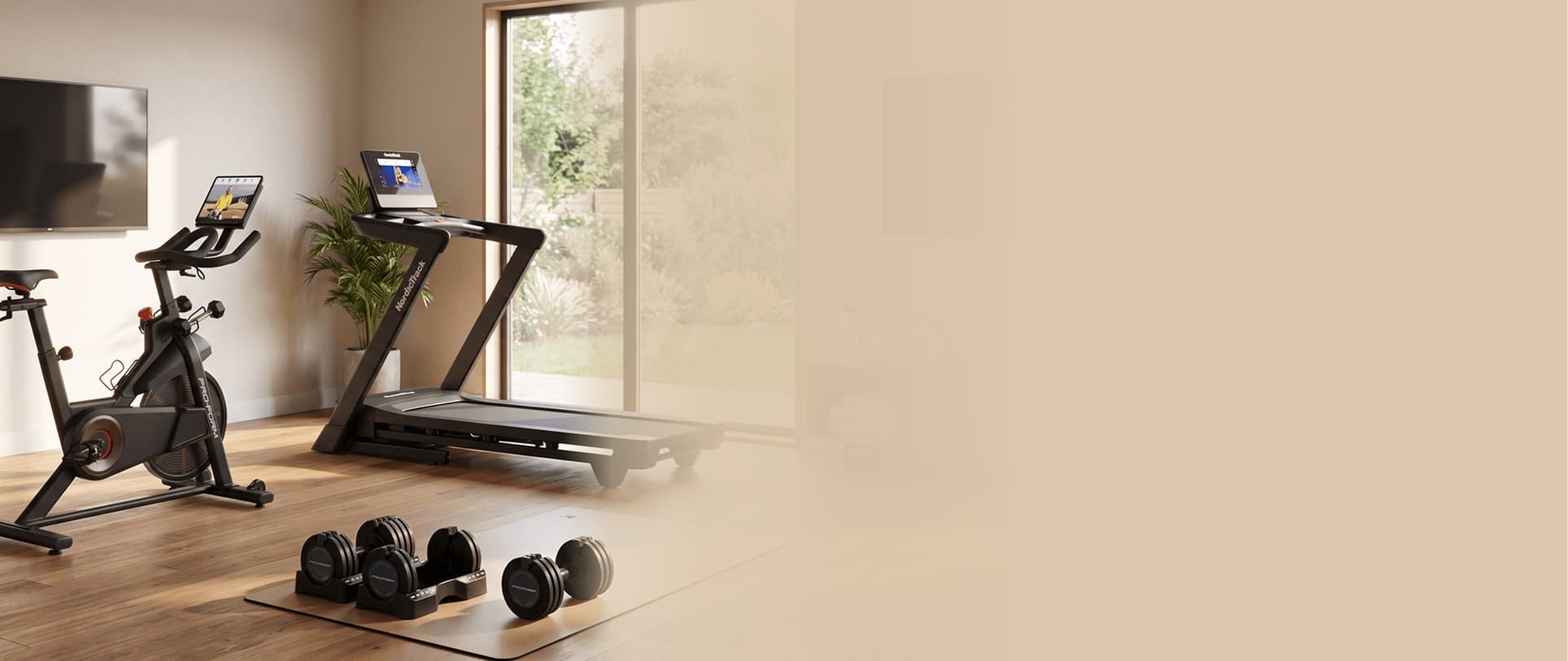 Até 30% desconto direto + 10% com o cupão "FITNESS" nas marcas Nordictrack e Proform